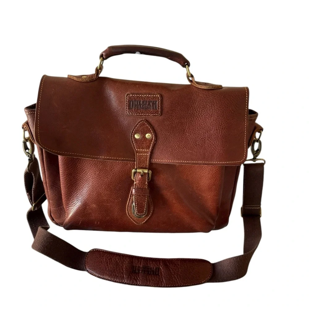 Duluth Trading Company All-Business Leather Briefcase